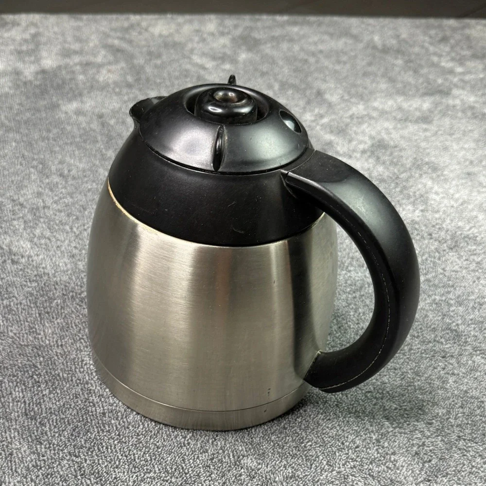 Capresso Thermal Carafe Replacement Stainless Steel 10 Cup Coffee Pot Silver